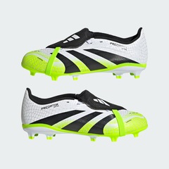 Chuteira de Campo Infantil Adidas  Predator League Fold-Over Tongue - Foto 8