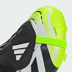Chuteira de Campo Infantil Adidas  Predator League Fold-Over Tongue - Foto 9
