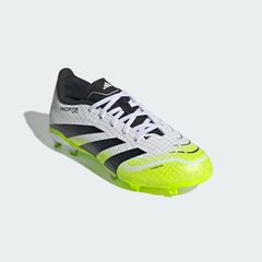 Chuteira de Campo Infantil Adidas Predator League - Foto 6