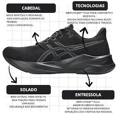 Tênis Masculino Asics Versablast 4 + Par de Meia - Foto 4