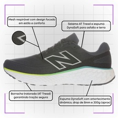 Tênis Masculino New Balance Evozv4 + Par de Meia - Foto 5