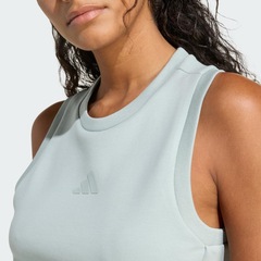 Camiseta Regata Feminina Adidas Tanque Soft Lux - Foto 5