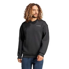 Blusão de Moletom Masculino Adidas Crewneck Terrex Xploric - Foto 1
