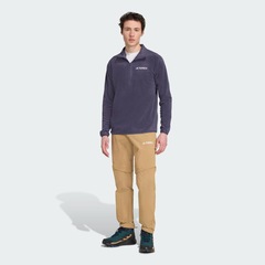 Jaqueta Masculina Adidas Fleece 1/2 Zíper Multi Essentials - Foto 7