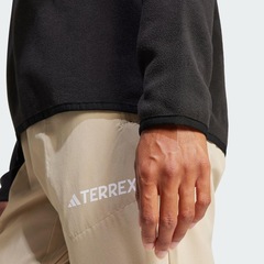 Blusão Feminino Adidas Fleece 1/2 Zíper Multi Essentials - Foto 6