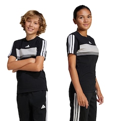 Camiseta Infantil Adidas Seasonal Essentials Tiberio Três Listras - Foto 1