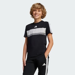 Camiseta Infantil Adidas Seasonal Essentials Tiberio Três Listras - Foto 3