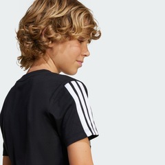 Camiseta Infantil Adidas Seasonal Essentials Tiberio Três Listras - Foto 7