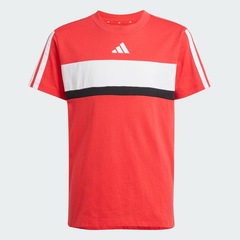 Camiseta Infantil Adidas Seasonal Essentials Tiberio Três Listras - Foto 2