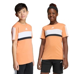 Camiseta Infantil Adidas Seasonal Essentials Tiberio Três Listras - Foto 1