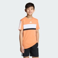 Camiseta Infantil Adidas Seasonal Essentials Tiberio Três Listras - Foto 3