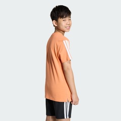 Camiseta Infantil Adidas Seasonal Essentials Tiberio Três Listras - Foto 4