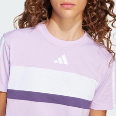 Camiseta Infantil Adidas Seasonal Essentials Tiberio Três Listras - Foto 4