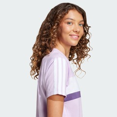 Camiseta Infantil Adidas Seasonal Essentials Tiberio Três Listras - Foto 5