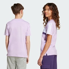 Camiseta Infantil Adidas Seasonal Essentials Tiberio Três Listras - Foto 6