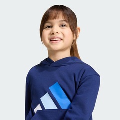 Blusão de Moletom com Capuz Infantil Adidas Essentials - Foto 6