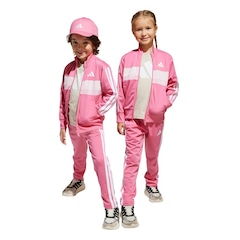 Agasalho Infantil adidas Malha Seasonal Essentials Tiberio Três Listras - Foto 1
