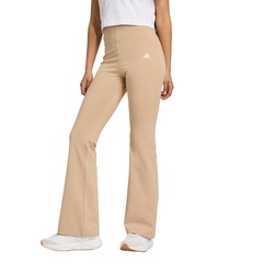Calça Legging Feminina Adidas Flare Essentials com Logo Pequeno - Foto 1