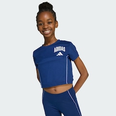 Camiseta Infantil Adidas Impressa Essenciais - Foto 5