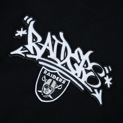 Blusão de Moletom Masculino New Era Las Vegas Raiders NFL All Street - Foto 3