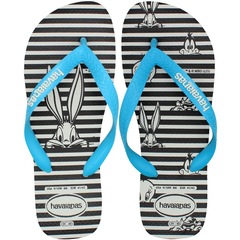 Chinelo Havaianas Top Warner Logo Dedo Masculino - Foto 1
