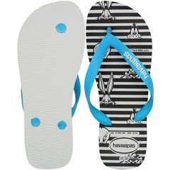Chinelo Havaianas Top Warner Logo Dedo Masculino - Foto 3