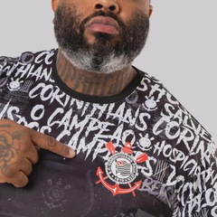 Camisa do Corinthians Futfanatics BVH Masculina - Foto 4