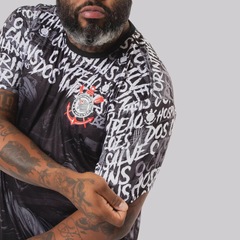 Camisa do Corinthians Futfanatics BVH Masculina - Foto 6