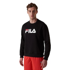 Blusão de Moletom Masculino Fila Comfort Letter III - Foto 1
