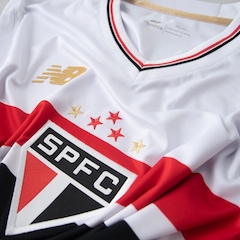 Camisa Manga Longa do São Paulo I 25/26 New Balance Masculina - Foto 4