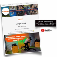 Banco Supino Regulável Com Apoio Yangfit Linha Profissional - Foto 2