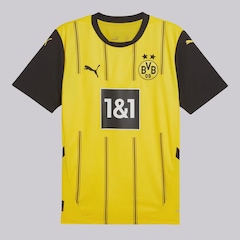 Camisa Borussia Dortmund I 25/26 Puma Torcedor Masculina - Foto 1