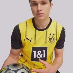 Camisa Borussia Dortmund I 25/26 Puma Torcedor Masculina - Foto 5
