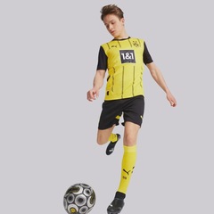 Camisa Borussia Dortmund I 25/26 Puma Torcedor Masculina - Foto 6