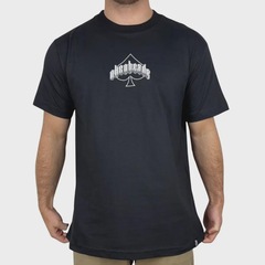 Camiseta Okenheads Básica Silk Rosas Masculina - Foto 1