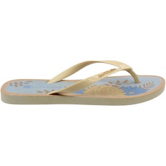 Chinelo Guarujá Florido Tira Fina Feminino - Foto 2