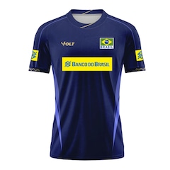 Camisa Vôlei Brasil Volt 2025 Jogo 2 Masculina - Foto 1