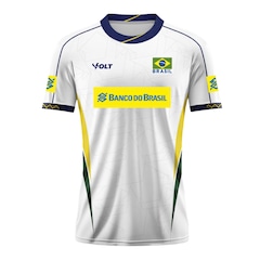 Camisa Vôlei Brasil Volt 2025 Jogo 3 Masculina - Foto 1