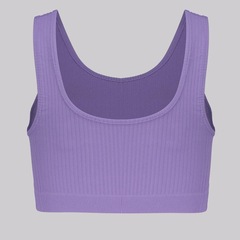 Top Canelado Selene Sem Costura Feminino - Foto 2