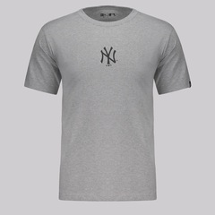 Camiseta New Era MLB New York Yankees Basica Masculino - Foto 1