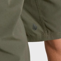 Bermuda Volcom Híbrida Frickin Cross Shred Esquadron Gree- Masculina - Foto 4