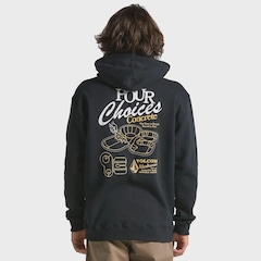 Blusão de Moletom Volcom Operator Masculino - Foto 2