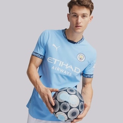 Camisa Manchester City Home 25/26 Jogador Puma Masculina - Foto 3