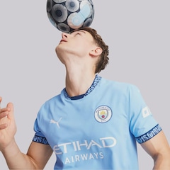 Camisa Manchester City Home 25/26 Jogador Puma Masculina - Foto 4