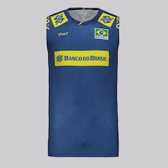 Camiseta Regata Volt Brasil Vôlei CBV 2025 Masculina - Foto 1