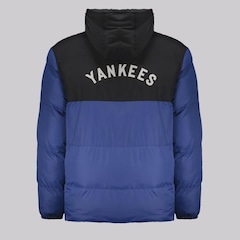 Jaqueta New Era MLB New York Yankees Puffer com Capuz Removível Masculina - Foto 2