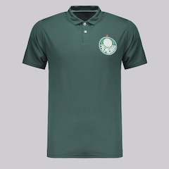 Camisa Polo do Palmeiras Basic Escudo Verde Masculino - Foto 1