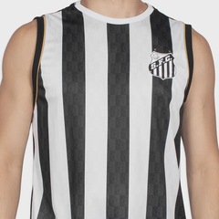 Camiseta Regata Masculina Santos Division Braziline - Foto 4