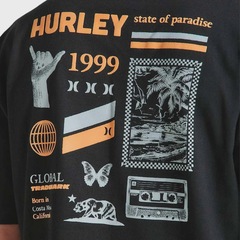 Camiseta Masculina Oversized Hurley State - Foto 4