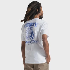 Camiseta Volcom Speed Shop Masculina - Foto 2